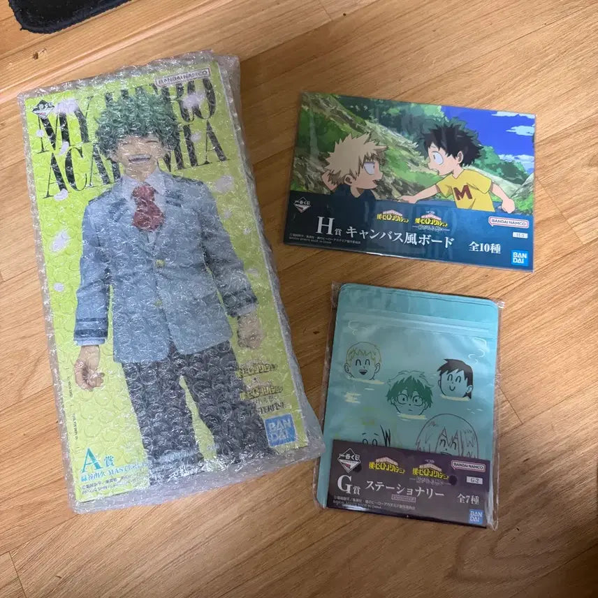 [BUNJANG] Sealed "Continuing Heart" Figure A Set with Canvas Board and Stationery Set / [미개봉] 이어지는마음 A상 (하위상포함)
