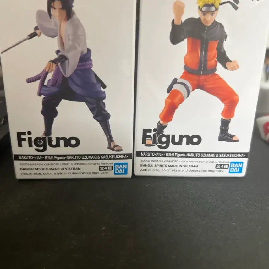 [BUNJANG] Bandai Naruto &amp; Sasuke Figurine Set / 나루토 figuno 피규어