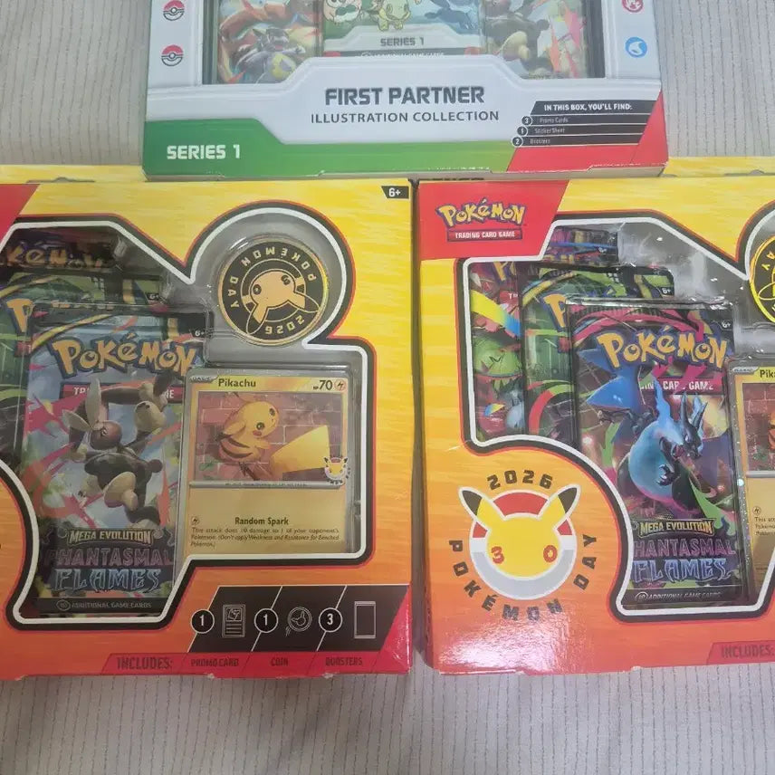 [BUNJANG] Pokemon North American 30th Anniversary First Partner 1st Gen Cards / 미개봉)포켓몬 30주년 퍼스트 파트너 1세대