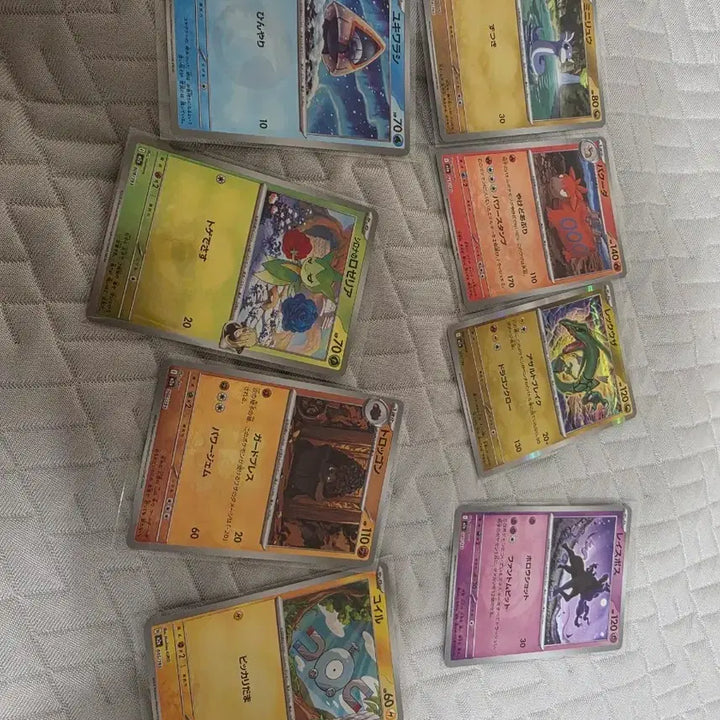 [BUNJANG] Pokemon Cards, Bundle Set (8 Cards, including Rayquaza) / 포켓몬 카드 에너지 레쿠자포함 8장 일괄