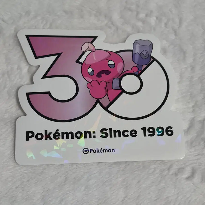 [BUNJANG] Pokemon 30th Anniversary Logo Sticker / 포켓몬 30주년 로고 스티커 어리짱 판매합니다.