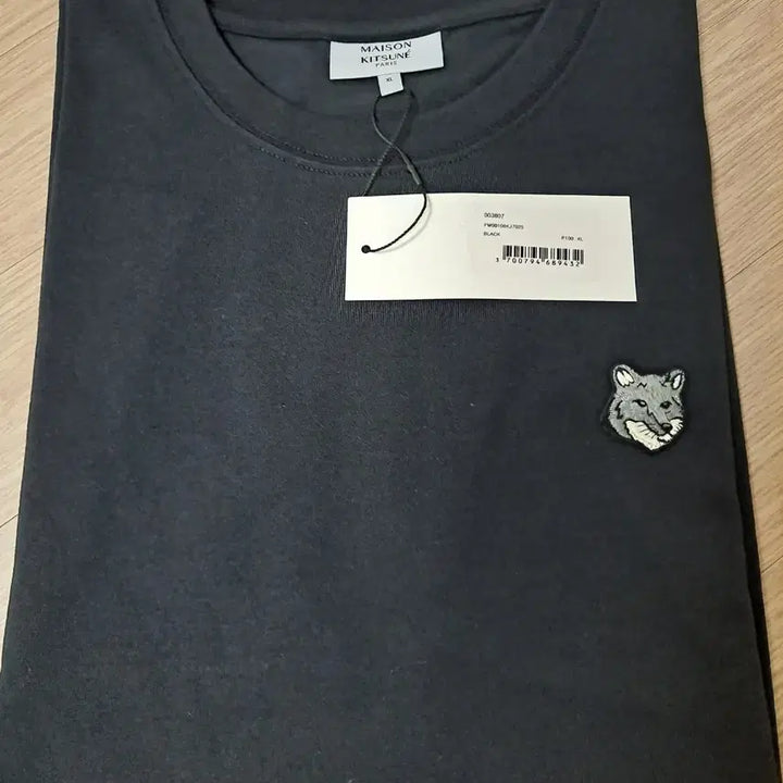 [BUNJANG] Maison Kitsuné Fox Head Short Sleeve T-Shirt Black XL / 메종키츠네 폭스헤드 반팔 블랙
