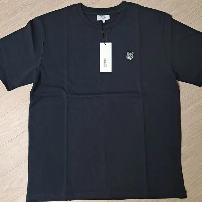 [BUNJANG] Maison Kitsuné Fox Head Short Sleeve T-Shirt Black XL / 메종키츠네 폭스헤드 반팔 블랙