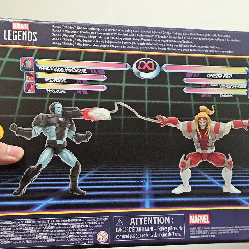 [BUNJANG] Marvel Legends Gamerverse War Machine VS Omega Red Action Figure Set / 새상품 마블 레전드 게이머버스 워머신 VS 오메가레드 액션 피규어