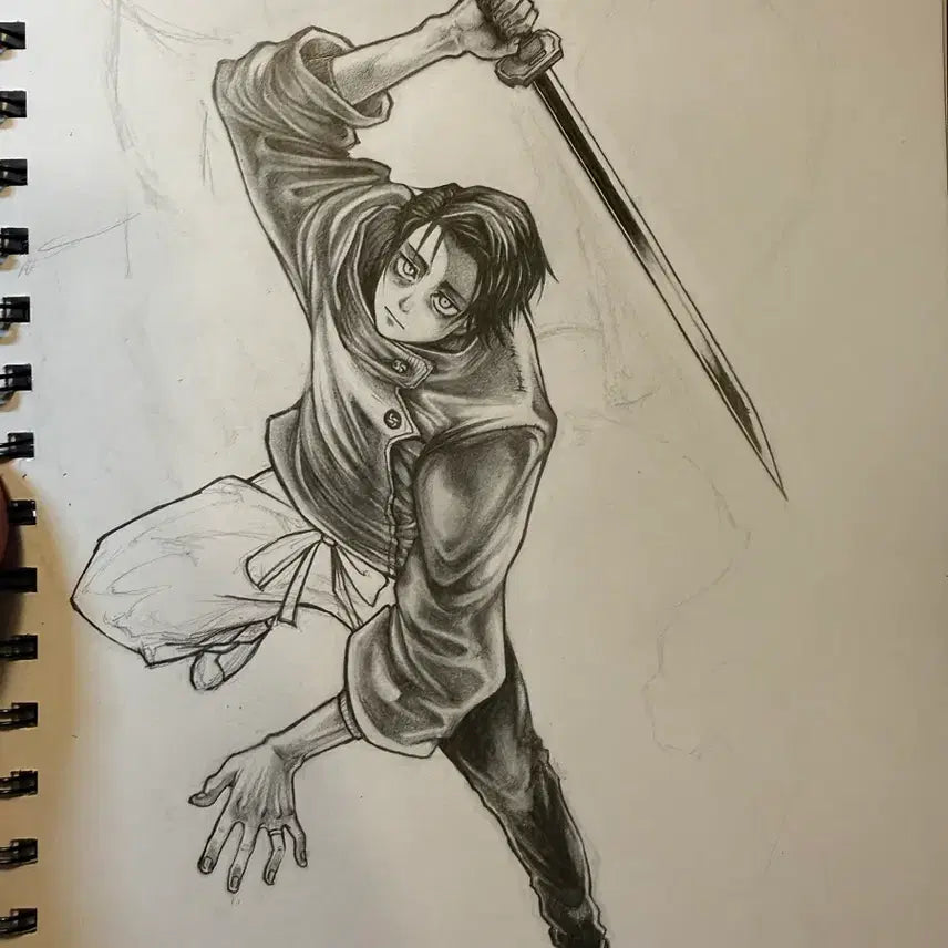 [BUNJANG] Custom Hand-Drawn Character Art Commission / 손그림 커미션
