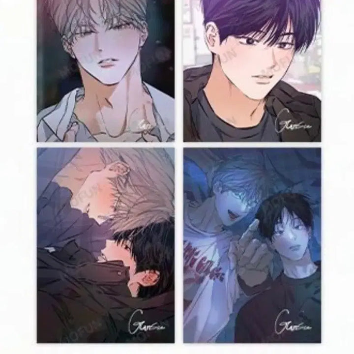 [BUNJANG] Mofun Stage Behind Collection Card A5 Illustration Set (4 Types) / 원가 이하) 모펀 스테이지 비하인드 콜카 A5 일러스트 4종 양도 스비하