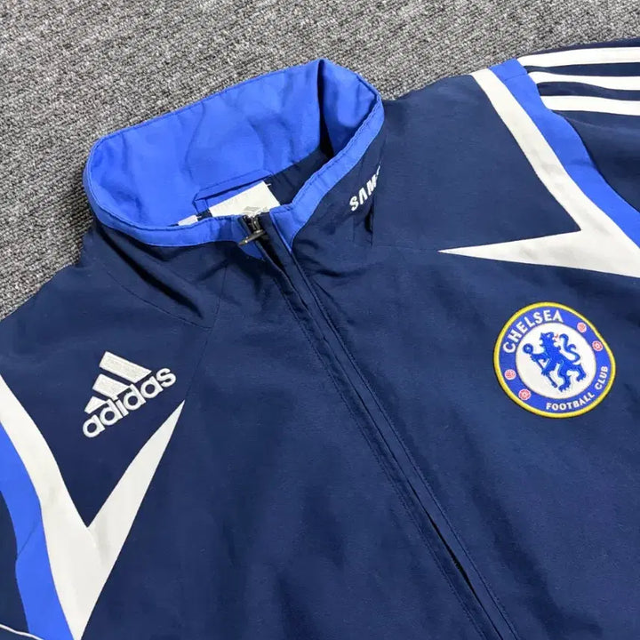 [BUNJANG] Adidas Chelsea FC Vintage Windbreaker / 아디다스 첼시 FC 빈티지 트레이닝 바람막이