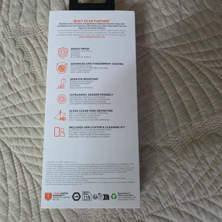 [BUNJANG] UAG Galaxy S26 Ultra Flex Shield Tempered Film / UAG 갤럭시 S26 울트라 플렉스 쉴드 감화필름