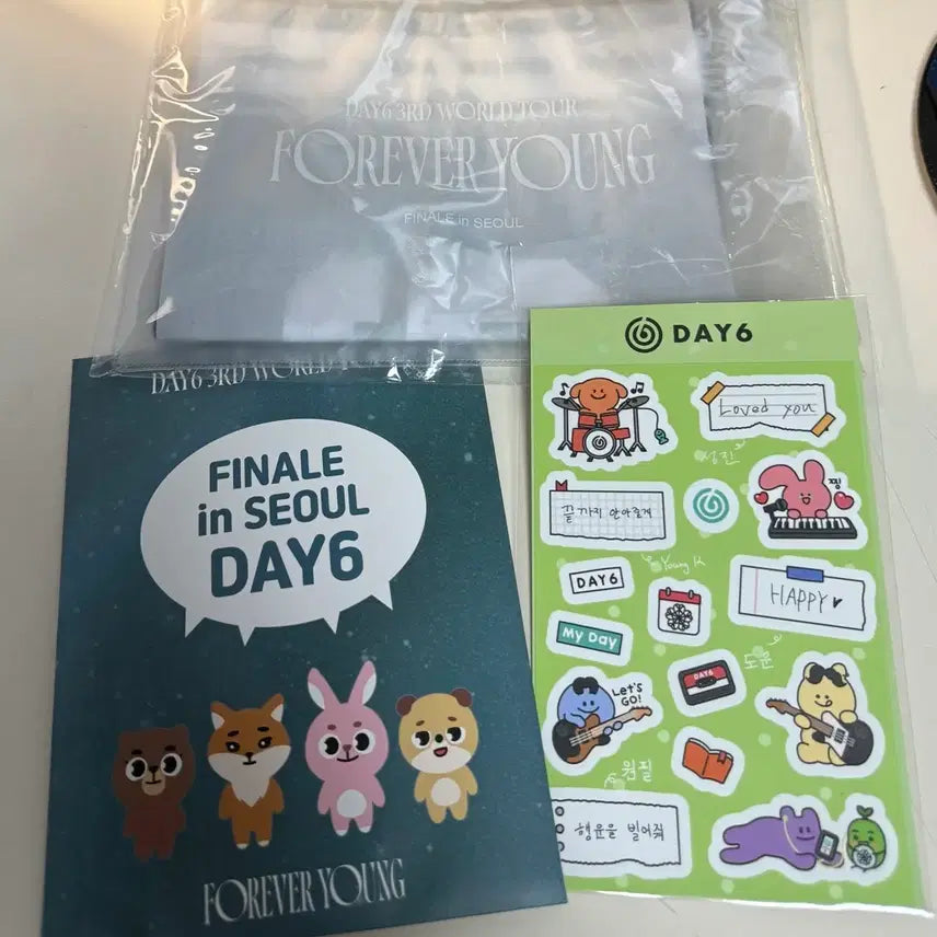 [BUNJANG] Day6 Forever Young Finale In Seoul Concert Entry Gift / 데이식스 포에버영 피날레 인 서울 막막콘 입장 기프트