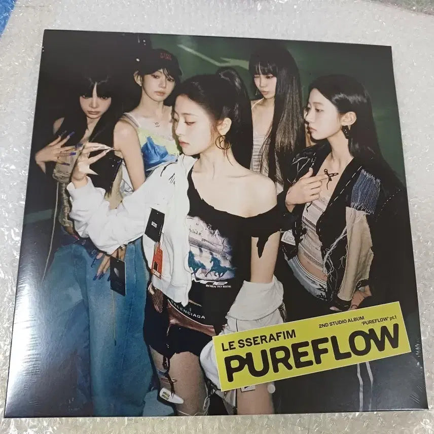 [BUNJANG] LE SSERAFIM 2nd Album Yellow Colored Vinyl LP / 르세라핌 두번째 컬러반 LP