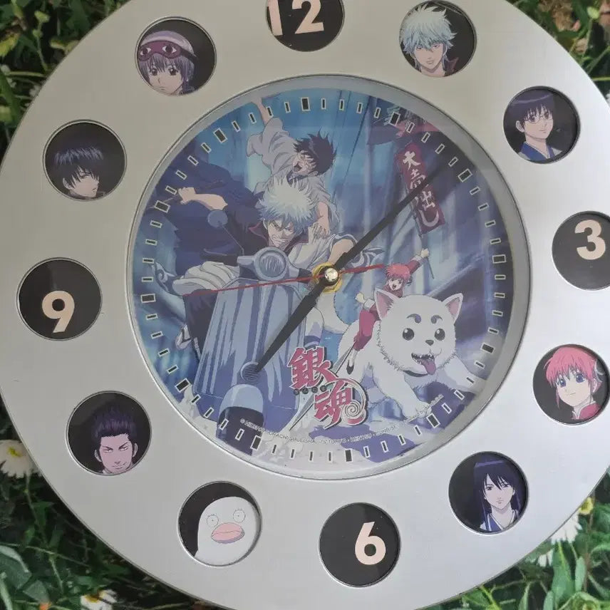 [BUNJANG] Gintama Vintage Wall Clock / 은혼 벽시계 고전 빈티지