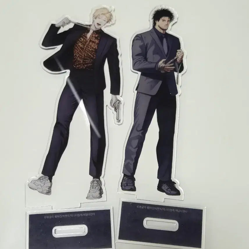 [BUNJANG] Mr. Blue Ricky Hojoong Acrylic Stand Bundle Set / 양도) 불굴의 챔피언 리키 호중 아크릴스탠드 일괄 미블 불챔 미스터블루