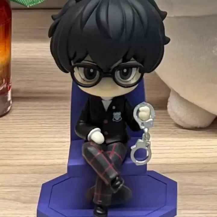 [BUNJANG] Persona 5 Protagonist Q-set Figure / 페르소나 5 주인공 큐셋 피규어