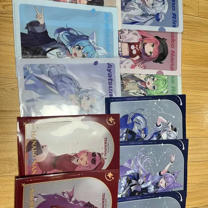 [BUNJANG] Stellive Clear File Set / 스텔라이브 클리어파일 팔아요