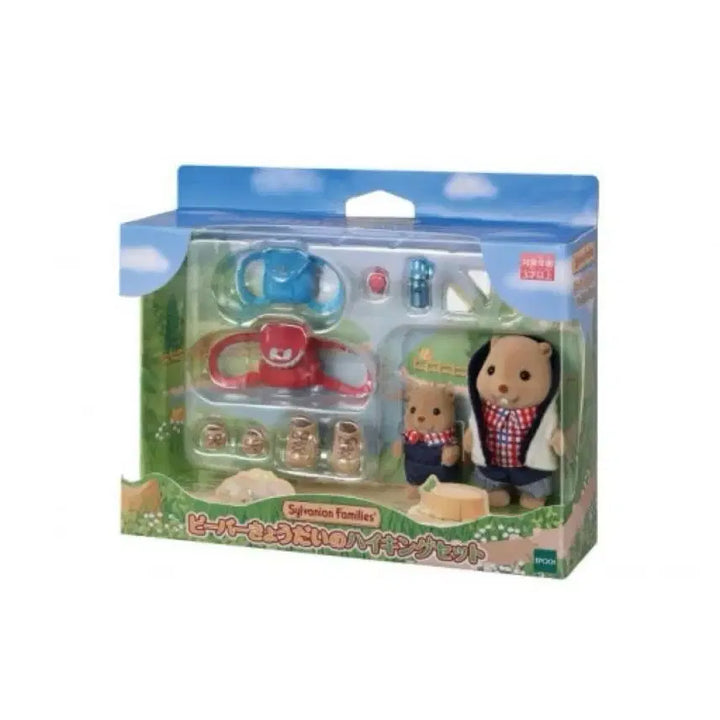 [BUNJANG] Sylvanian Families Beaver Family Hiking Set / 실바니안 비버형제 하이킹