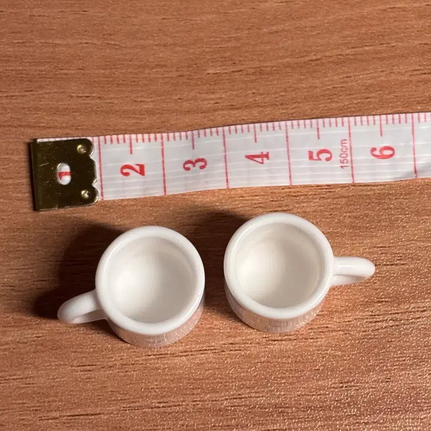 [BUNJANG] Miniature Mug Set (2 pcs) / 미니어처 머그컵 2개 세트