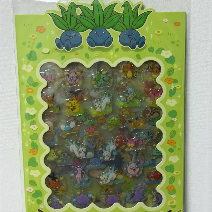 [BUNJANG] Pokemon Secret Forest Sticker / 포켓몬 시크릿 포레스트 스티커