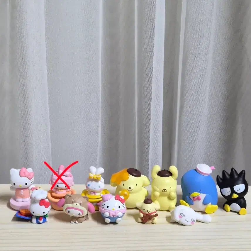 [BUNJANG] Sanrio Characters Figure 13pc Set (Authentic) / 정품) 산리오 캐릭터즈 피규어 13종세트