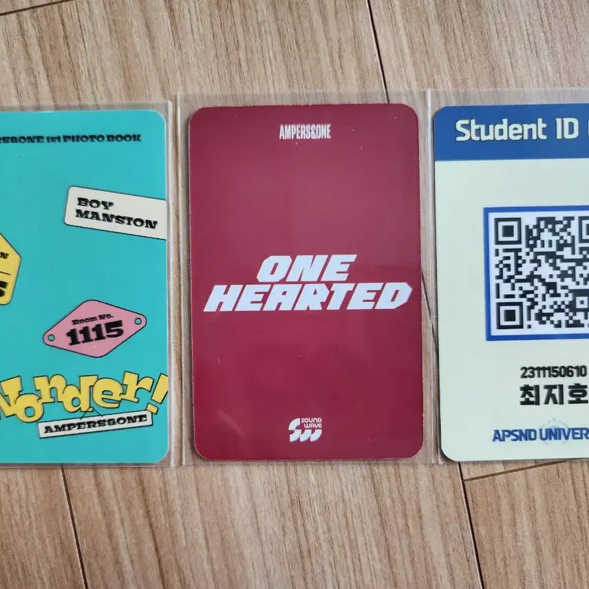 [BUNJANG] AMPERSAND ONE Choi Jiho Bundle Set Photocard / 앰퍼샌드원 최지호 포카 일괄