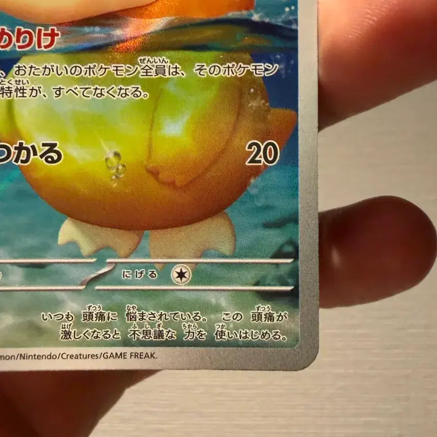 [BUNJANG] Pokemon Golduck AR Japanese Version / [일판] 귀여운 고라파덕 AR
