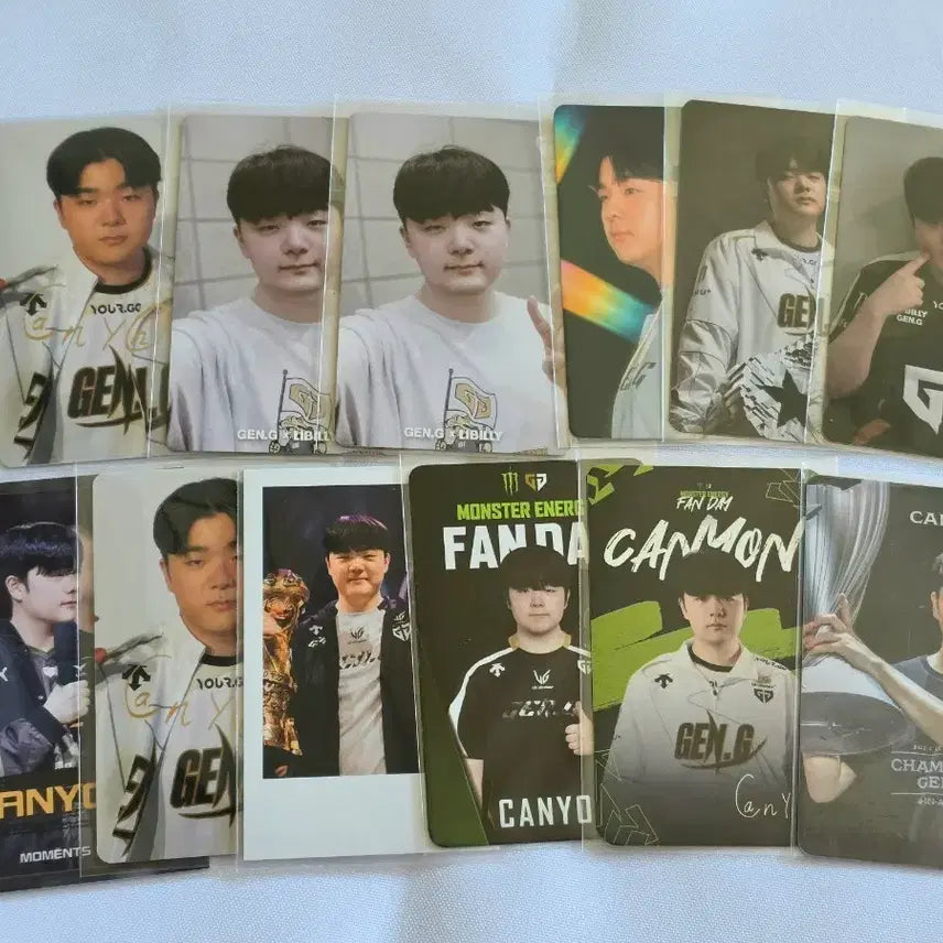 [BUNJANG] Gen.G Canyon Photocard Bundle Set / 젠지 캐니언 포카 굿즈 일괄