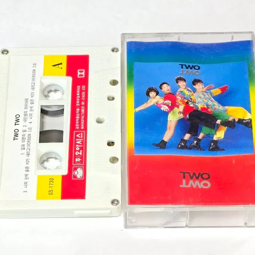 [BUNJANG] Two Two 1st Album Cassette Tape / 투투(Two Two) 1집 카세트테이프 판매합니다 (일과 이분의 일 수록