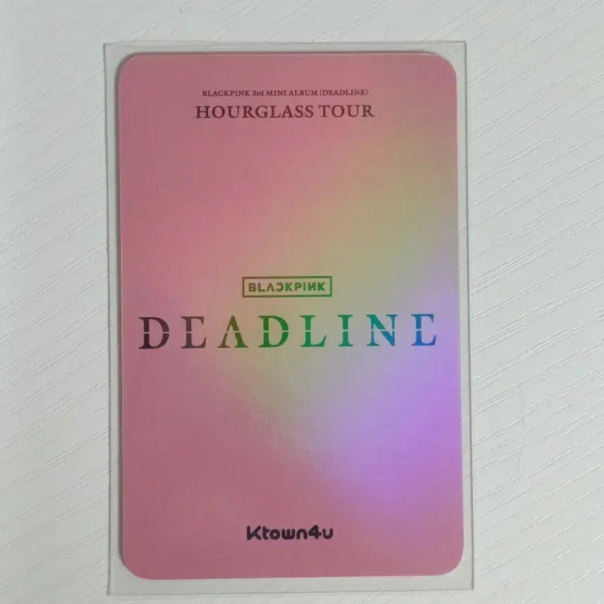 [BUNJANG] BLACKPINK Jennie Deadline K4U Hologram Photocard / 블랙핑크 제니 데드라인 케타포 K4U 홀로그램 포카