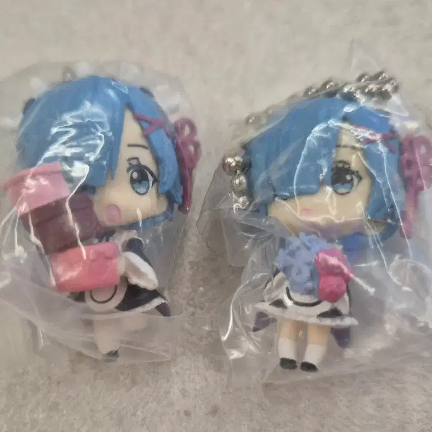 [BUNJANG] Re:Zero Rem Mini Figure Keychain Bundle Set / 리제로 렘 미니피규어 키링 일괄