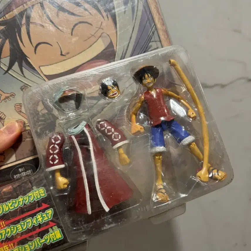 [BUNJANG] One Piece Luffy Classic Action Figure Alabasta Edition (Sealed) / (미개봉) 원피스 루피 고전 액션 피규어 알라바스타