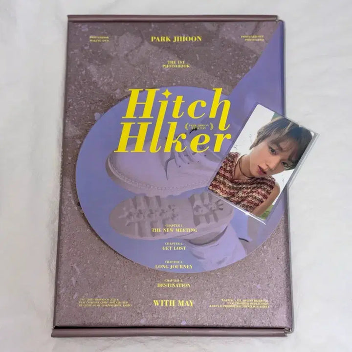 [BUNJANG] Park Ji Hoon Hitchhiker Photobook Photocard Included / 박지훈 히치하이커 포토북  Hitch hiker + 포카 포함