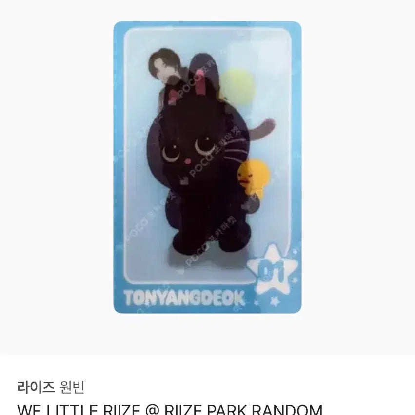 [BUNJANG] Little Lies RIIZE Wonbin Lenticular Photocard / 리틀라이즈 팝업 원빈 렌티큘러 포카 판매