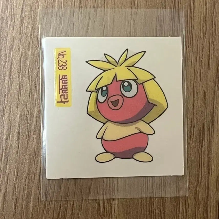 [BUNJANG] 2008 Pokemon Shani Bread Sticker (Tteobuk) No. 238 / 08년 포켓몬 샤니 띠부씰 신버전 뽀뽀라