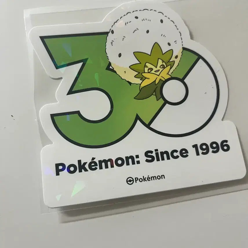[BUNJANG] Pokemon 30th Anniversary Sticker: Hakuren / 포켓몬 30주년 스티커 백솜모카