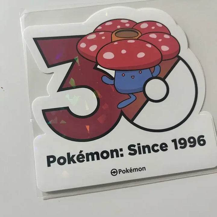 [BUNJANG] Pokemon 30th Anniversary Rafflesia Sticker / 포켓몬 30주년 스티커 라플레시아
