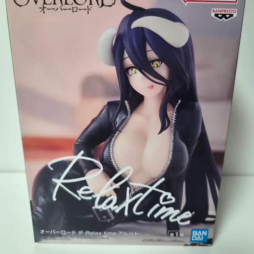 [BUNJANG] Overlord Albedo Relax Time Figure (Sealed) / 미개봉)오버로드) 알베도 릴렉스타임 피규어