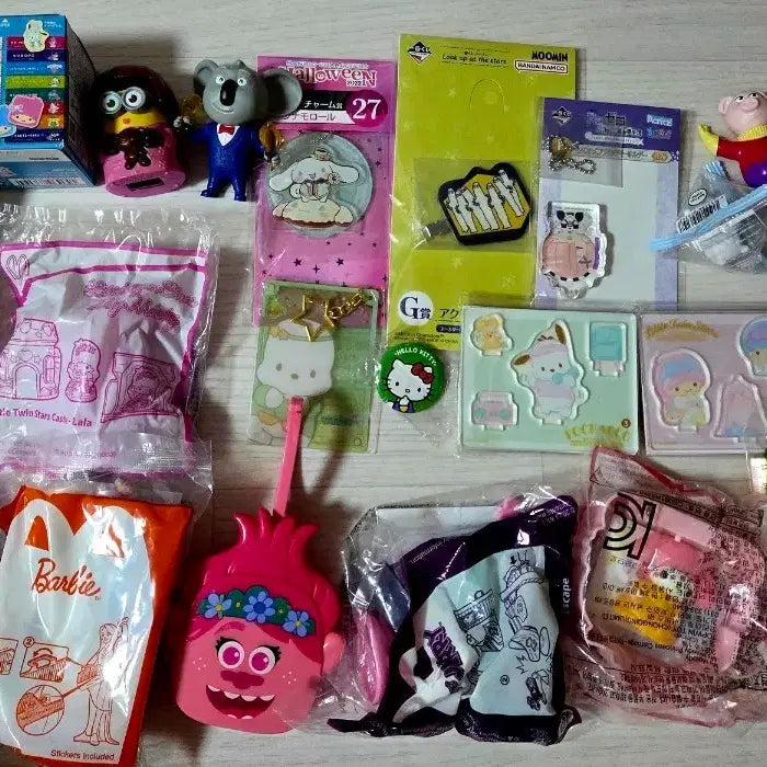 [BUNJANG] Sanrio Happy Meal Kuiji Bundle Set / 산리오,해피밀,쿠지 상품들 일괄 처분합니다