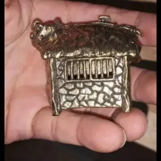 [BUNJANG] Collection of Antique Coins, Ingots, and Incense Burner / H55.초가집향로.침향.옛날돈.중국동전.금괴.은괴.은화.금화.고전주화