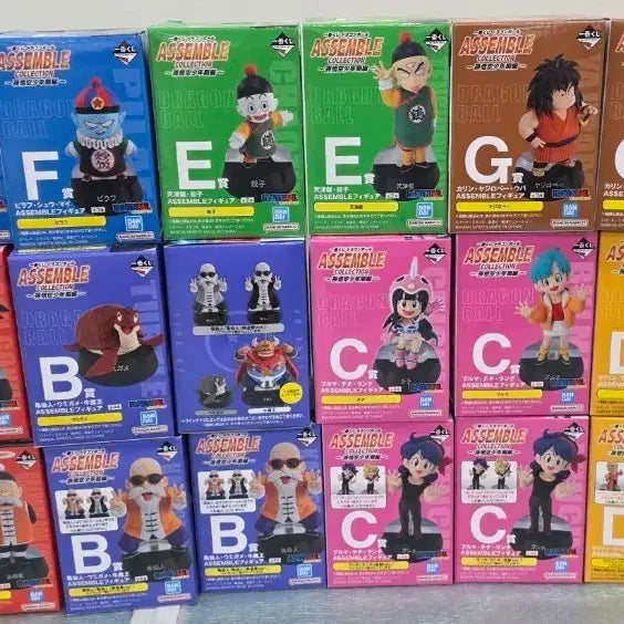 [BUNJANG] Dragon Ball Ichiban Kuji Assemble Collection Figure Set (24 Types, Secret Included, Sealed) / (택포)드래곤볼 제일복권 어셈블 24종 시크릿 포함(미개봉)