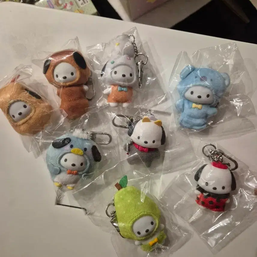 [BUNJANG] Sanrio Pochacco Chibitomo Doll Bundle Set / 산리오 포차코 치비토모 새상품 일괄판매