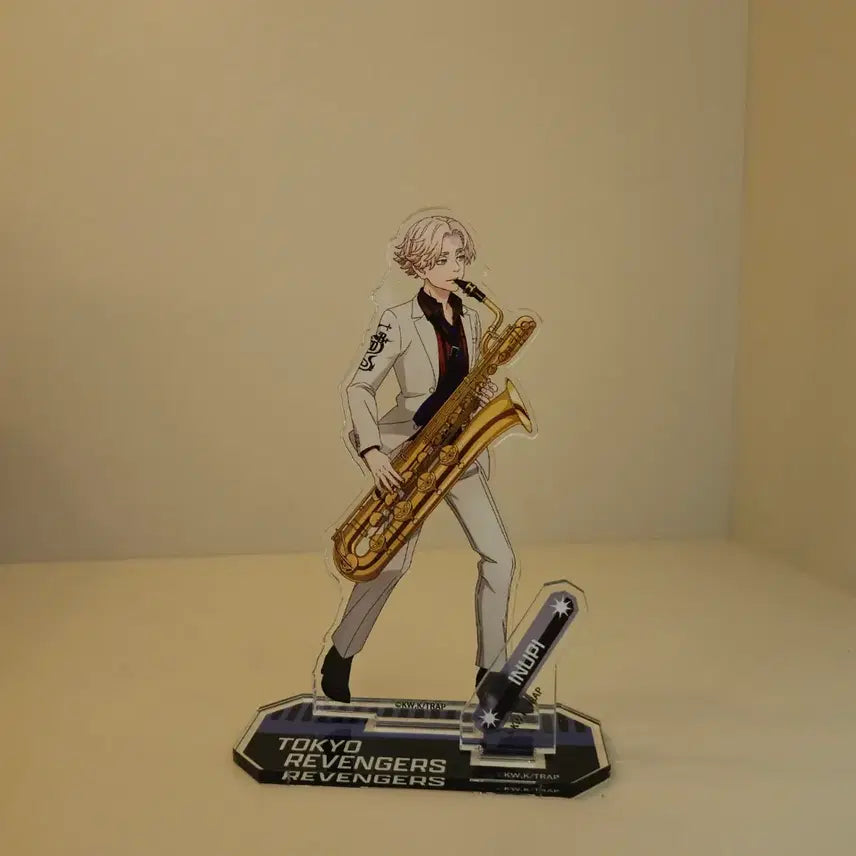 [BUNJANG] Tokyo Revengers Seishu Inui Saxophone Acrylic Stand / 도리벤도쿄리벤저스 이누이세이슈 밴드 색소폰 아크릴 스탠드
