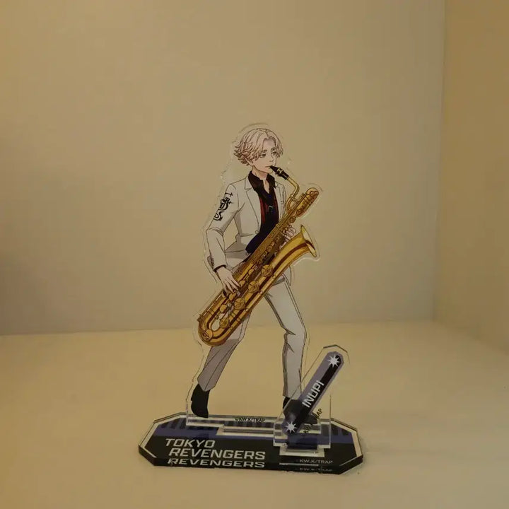 [BUNJANG] Tokyo Revengers Seishu Inui Saxophone Acrylic Stand / 도리벤도쿄리벤저스 이누이세이슈 밴드 색소폰 아크릴 스탠드