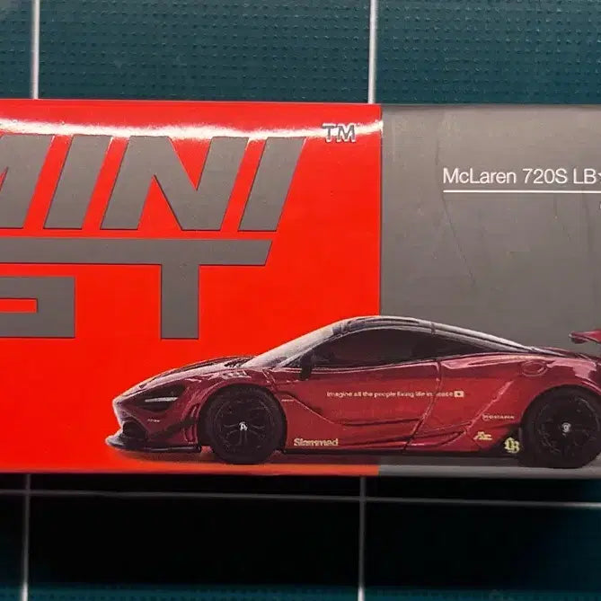 [BUNJANG] Mini GT McLaren 720S LBWK Red / 미니지티 맥라렌 720S LBWK 레드