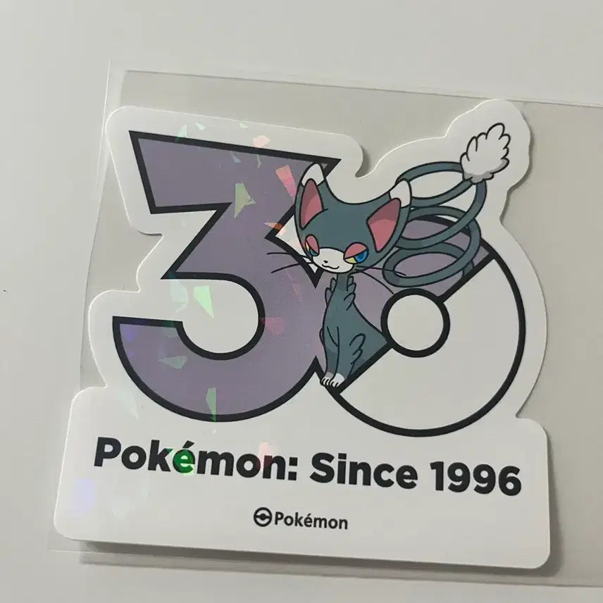 [BUNJANG] Pokemon 30th Anniversary Nyoromo Sticker / 포켓몬 30주년 스티커 니옹마