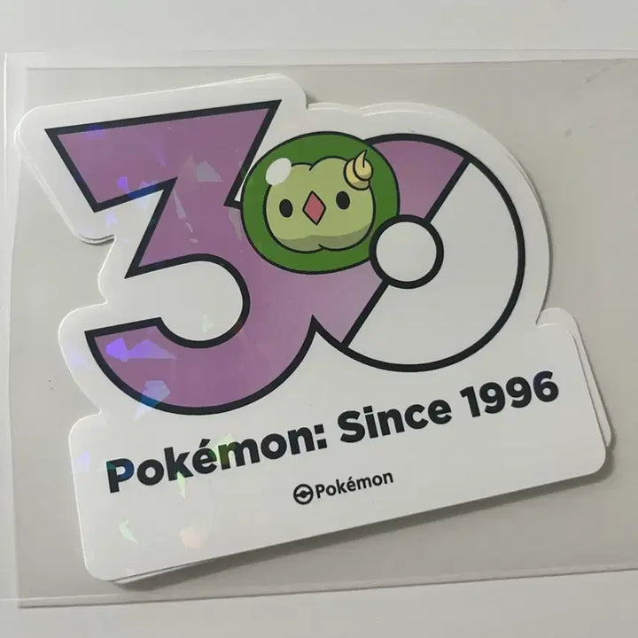 [BUNJANG] Pokemon 30th Anniversary Sticker Duran / 포켓몬 30주년 스티커 듀란