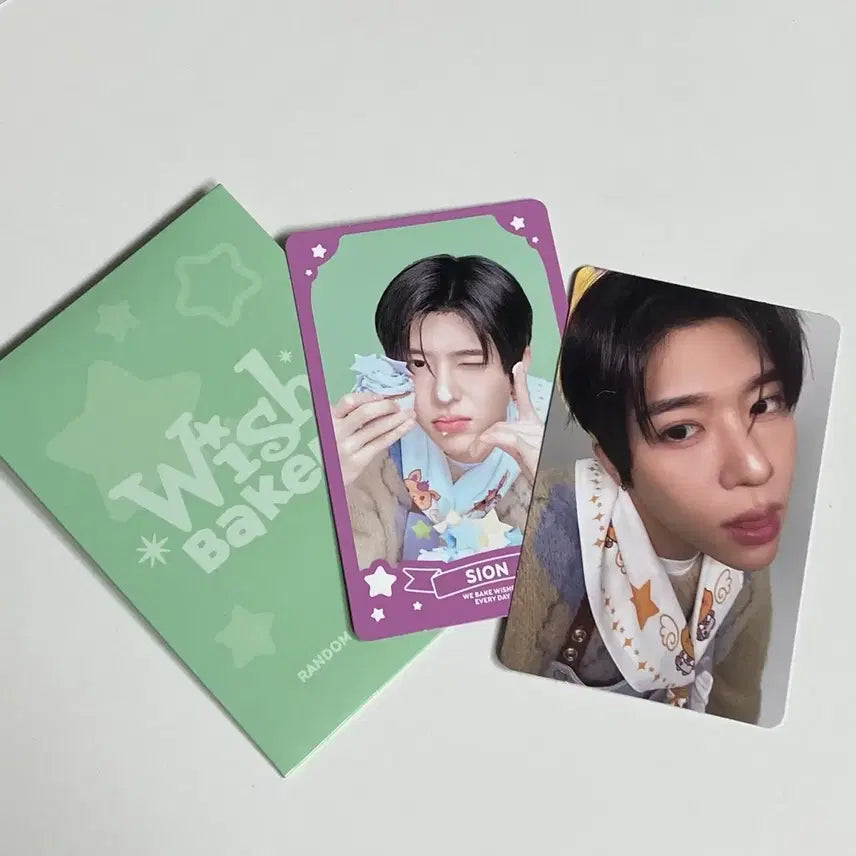 [BUNJANG] NCT WISH Sion Bakery Photocard Set / [당일발송] 엔시티 위시 베이커리 시온 트레카 포카 세트
