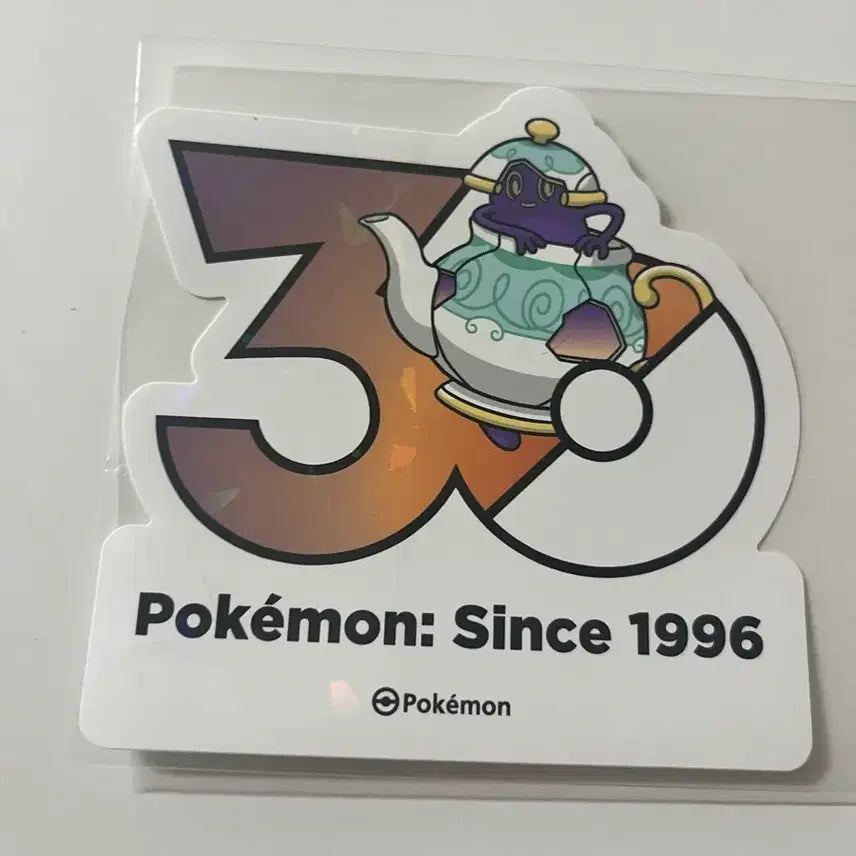 [BUNJANG] Pokemon 30th Anniversary Portdes Sticker / 포켓몬 30주년 스티커 포트데스