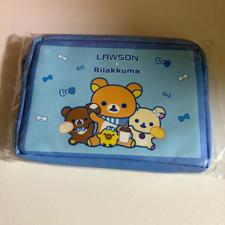 [BUNJANG] Rilakkuma Lawson Lottery E Prize Pouch (Koguma Ver.) / 리락쿠마 로손 쿠지 e상 파우치 미개봉 새상품 코리락쿠마 코구마 리락쿠지