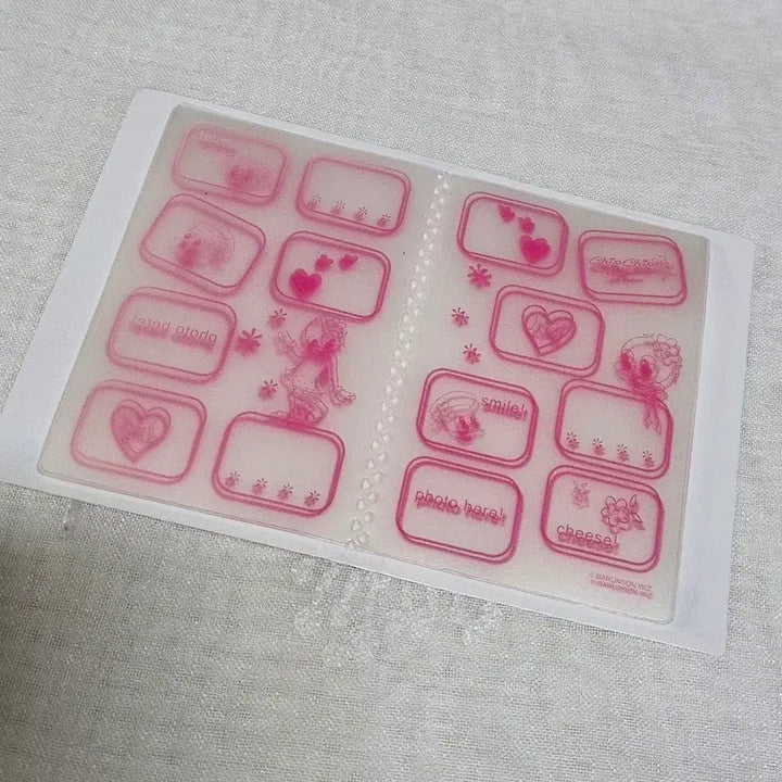 [BUNJANG] Barunson Chip Chip Star Mini Album Retro Stationery / 바른손 칩칩스타 고전문구 꼬마또래 포토수첩 미니 앨범 레트로 팬시