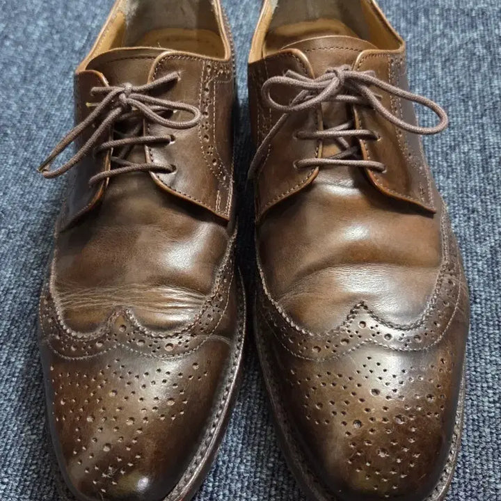[BUNJANG] Daks Brown Brogues Shoes Size 265 / 닥스 브라운 브로그 구두 265