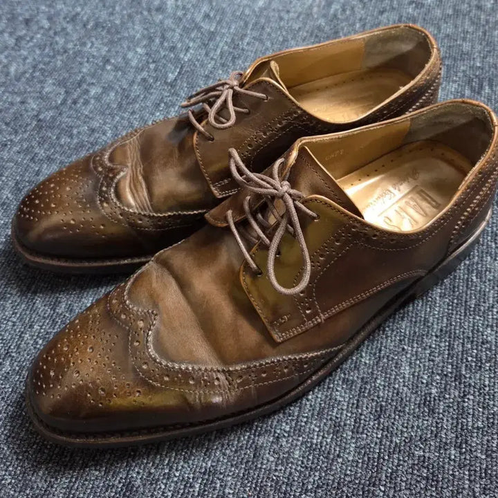 [BUNJANG] Daks Brown Brogues Shoes Size 265 / 닥스 브라운 브로그 구두 265